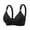 Black, variant on Ltctricy Wireless Bras for Women Plus Size Comfort Full Coverage Support Push up Bras Lifting Everyday Bralettes