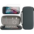 thumbnail image 1 of Étui de Transport pour Nintendo Switch 2, Coque Rigide et Sac de Transport de Voyage Portable Étanche pour Rangement de Jeux avec 2 Protecteurs d'Écran, Gris, 1 of 6