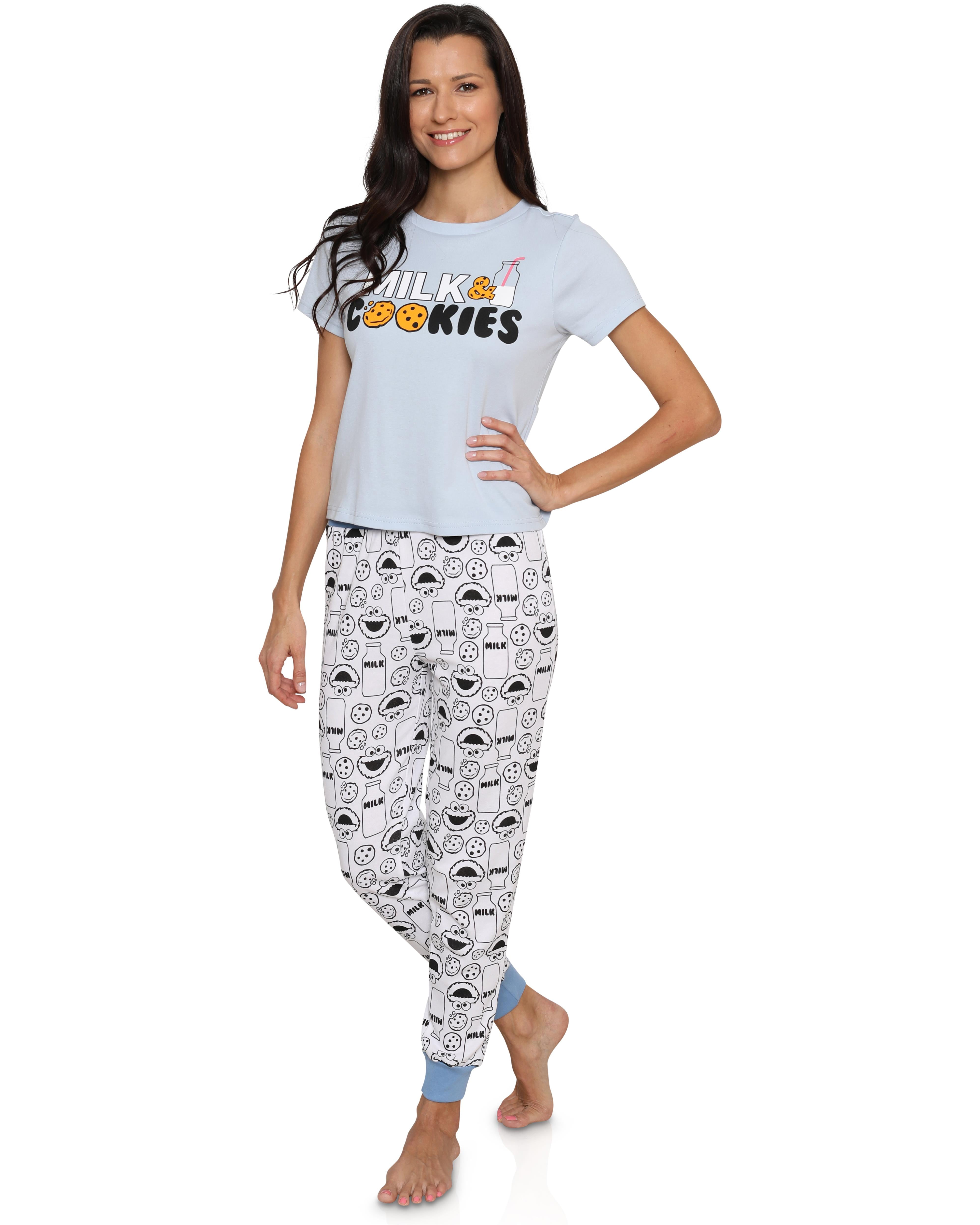 Cookie Monster Family Pajama Set Womens and Girls Sleepwear, Toddler, Size:  3T
