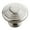 Nickel Tones, variant on Hickory Hardware Deco Collection Knob, 1-1/4" Dia. - Oil Rubbed Bronze Highlighted