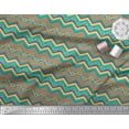 thumbnail image 1 of Soimoi Georgette Viscose Fabric Geometric Southwestern Decor Fabric Printed Yard 42 Inch Wide, 1 of 3