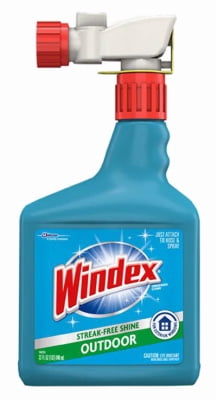 windex outdoor cleaner window hose concentrated surface oz walmart wax garden widow wash