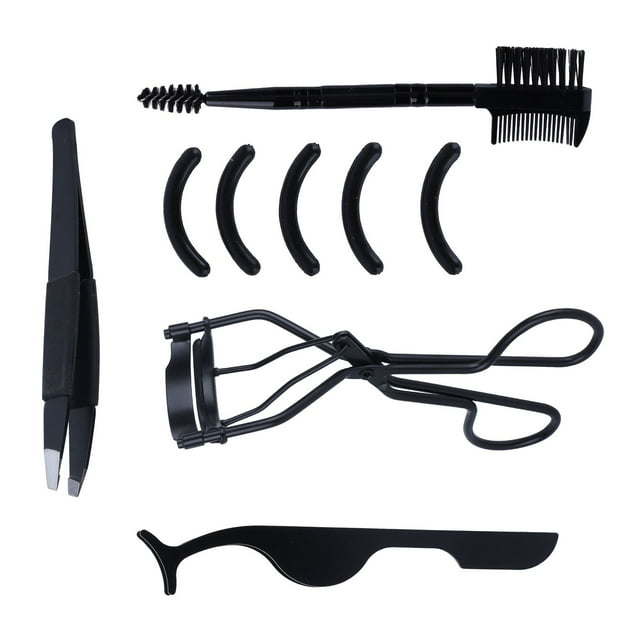 Kit de rizadores de pestañas, kit de 5 rizadores de pestañas, pinzas para cejas, peine para cejas True Excellence