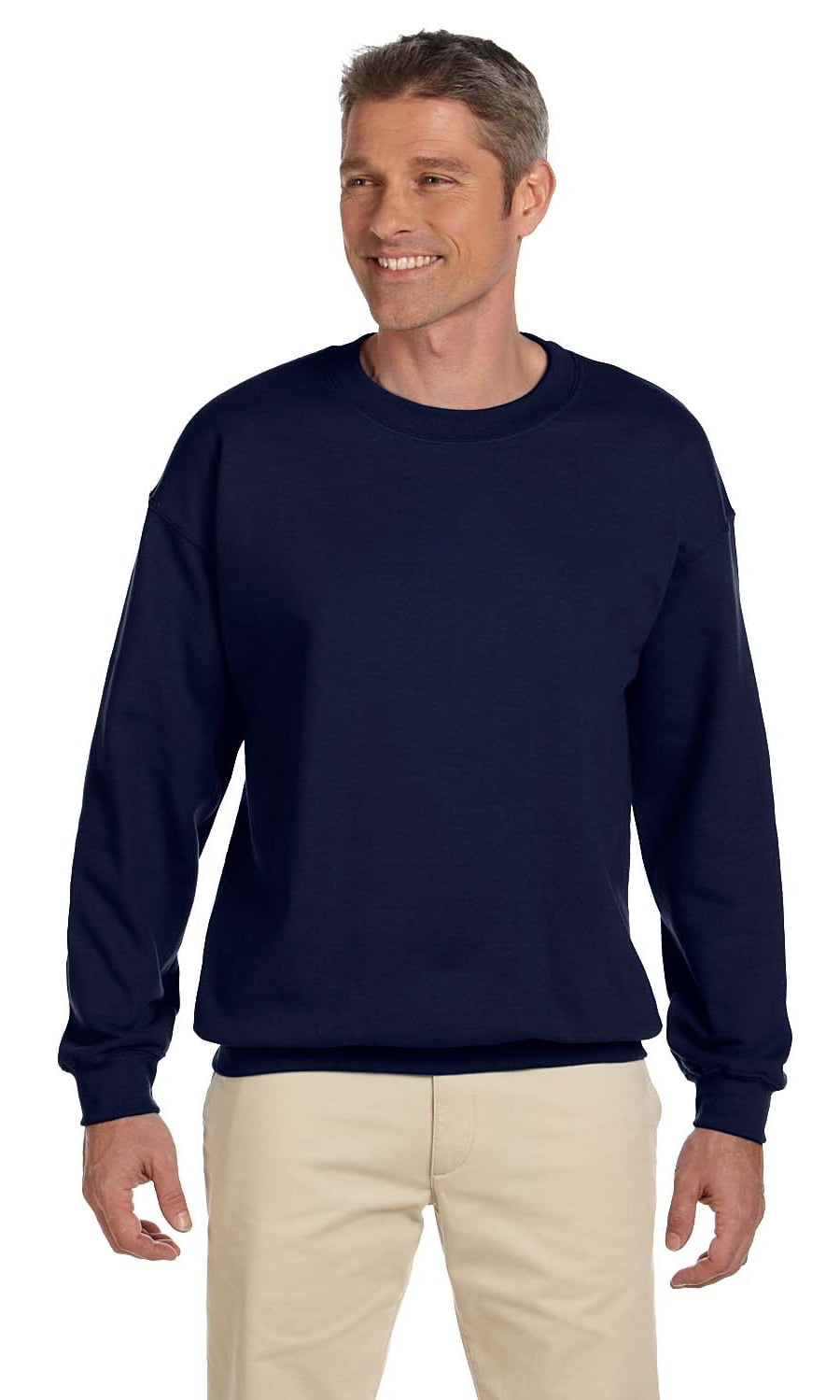 hanes men's ultimate cotton heavyweight crewneck sweatshirt