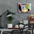 thumbnail image 6 of Epic Art 'Spectrum Cat' by Lanre Adefioyue, Acrylic Glass Wall Art, 16"x12", 6 of 8