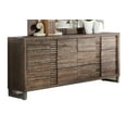 thumbnail image 3 of ACME Andria Rectangular 6-Drawer Dresser with Sled Leg in Reclaimed Oak Wood, 3 of 6