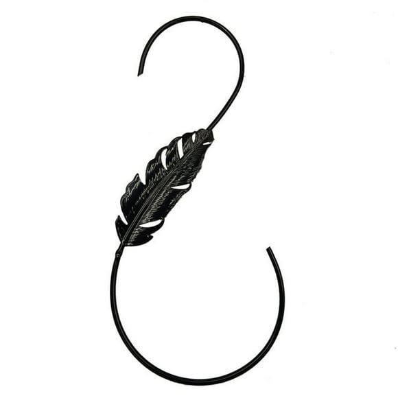 Ganchos en forma de S extragrandes para colgar al aire libre, resistentes y largos, para colgar comederos de jardín, de 30 cm.