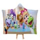 thumbnail image 1 of Bebés Muppets Manta Capa con Capucha Anti-Bolitas, Manta de Lana Ártica Suave, Manta Portátil de Felpa Ligera y Lujosa, Poncho para Siesta en Casa y Oficina, 100*130cm, 1 of 6