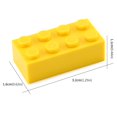 thumbnail image 2 of Juego de ladrillos amarillos Building Blocks Feleph, 320 piezas, 2x4, 2 of 6