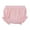 Pink, variant on WERYOUNG Girls Boys Underwear Shorts Summer Solid Color Ruffled Elastic Waist Triangle Shorts Girls Leisure Sweat Bottom,Black,18-24 Months