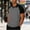 Gray, variant on GUZOM Mens Dark Blue Performance Polo Shirt, Raglan Sleeve Athletic Stretch Fit, Moisture Wicking Wrinkle-Free Work Casual Polo,Size 2XL