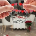 thumbnail image 3 of HCBY Magnetic Couple Keychain Set of 2, Interlocking Palm Heart Shape for Him & Her, Valentine‘s Day Gift, Metal Key Ring with Anti-Loss Function, 3 of 8