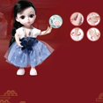 thumbnail image 4 of Muñeca BJD de 16 cm Sunnimix Pretty Girl Doll con ropa china Han y pelucas de maquillaje facial Estilo 3, 4 of 7