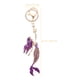 thumbnail image 3 of Llavero de sirena de metal con colgante decorativo, llavero con colgante de sirena, colgante para bolso., 3 of 6
