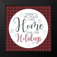 thumbnail image 2 of Allen, Kimberly 12x12 Black Modern Framed Museum Art Print Titled - Home Holidays, 2 of 5