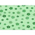 thumbnail image 1 of Ahgly Tapis Rectangulaire Lavable en Machine Vert Menthe, 5 Pieds x 7 Pieds, 1 of 7