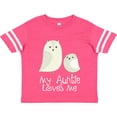 thumbnail image 3 of Inktastic My Auntie Loves Me Owl Boys or Girls Toddler T-Shirt, 3 of 5