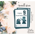 thumbnail image 5 of Darling Souvenir White Birthday Invitation Card 28 Pcs Fill or Write In Blank Invites Printable Party Supplies 5 x 7 Inches, 5 of 5