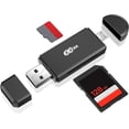 thumbnail image 1 of Adaptador Micro USB OTG a USB 2.0; Lector de Tarjetas SD/Micro SD con Conector USB Macho y Micro USB Macho Estándar para Smartphones/Tablets con Función OTG, 1 of 5