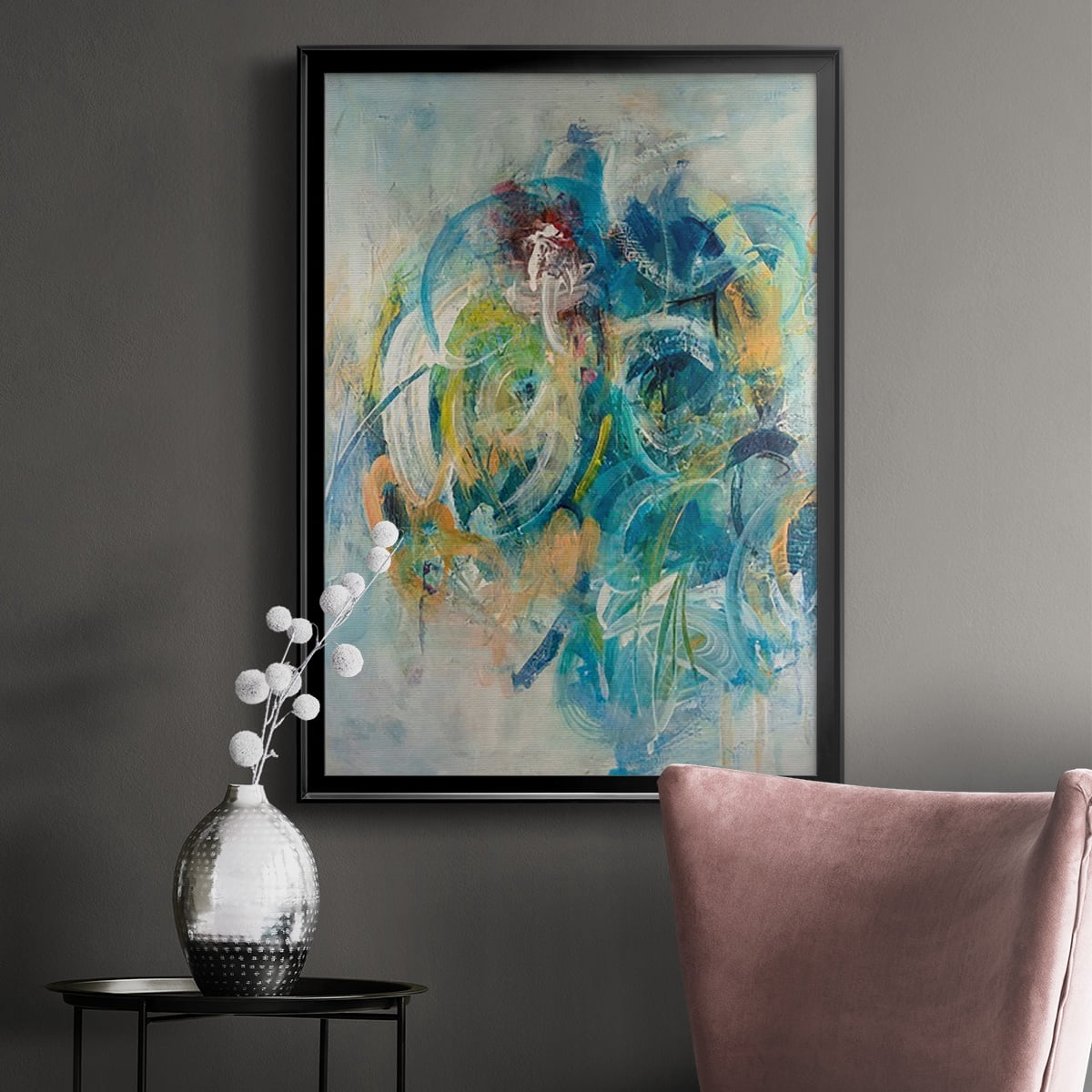 Silent Energy II Premium Framed Print, in Gold, Black, or Silver - Ready to Hang