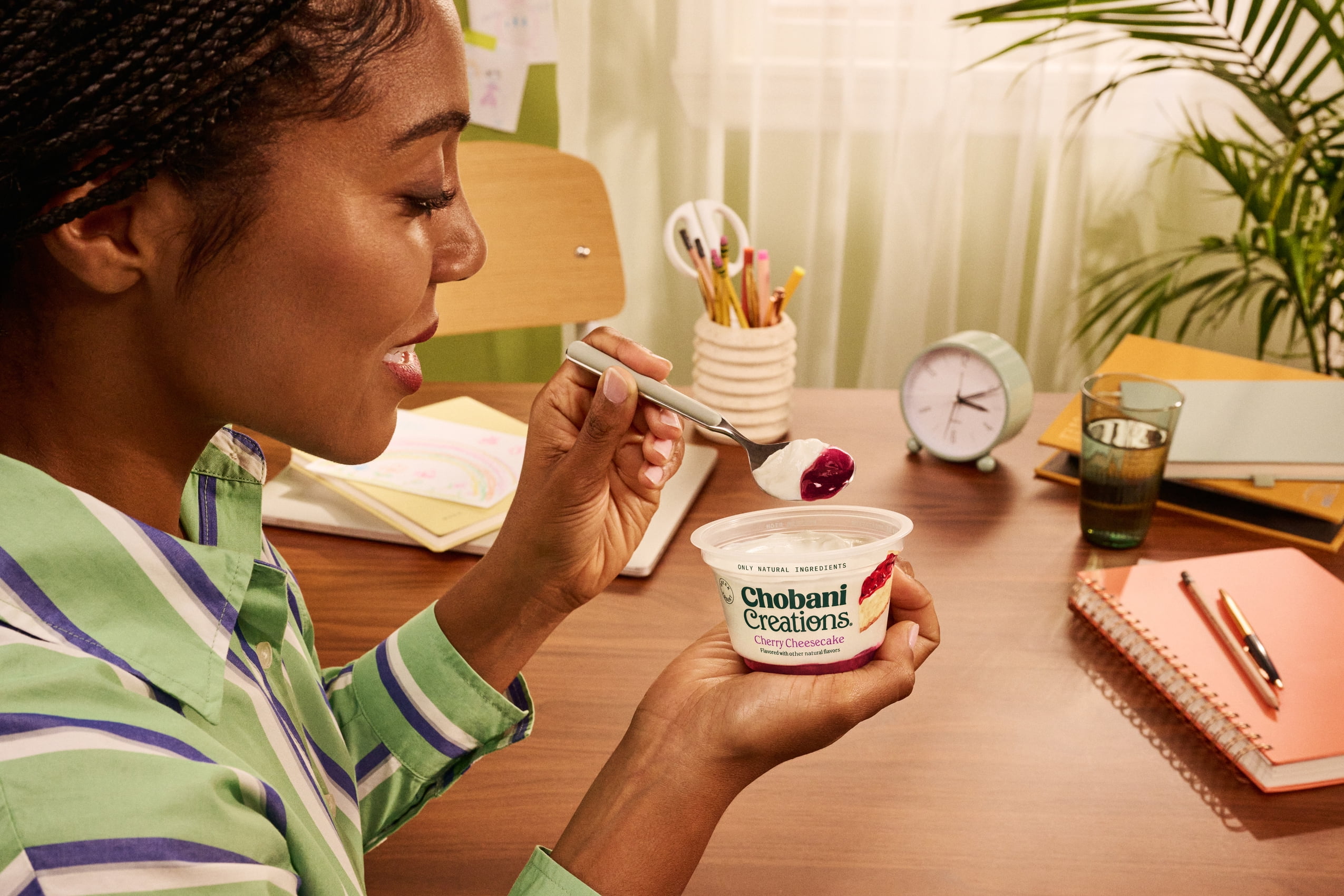 Chobani Creations Cherry Cheesecake 5.3 oz Cup