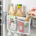 thumbnail image 1 of Versatile Refrigerator Storage Net Bag Multifunctional Kitchen Organization Solution Durable PP Material Hanging Pocket Design For Efficient Space Management, 1 of 7