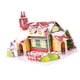 thumbnail image 5 of DIY actividades de decoración de casas navideñas manualidades DIY kits de casas artesanales navideñas hechas a mano rompecabezas 3D para niños niñas Hugo  Casa de rompecabezas de bricolaje, 5 of 10