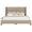 Tan, variant on Bowery Hill Modern Upholstered King Bed in Tan Performance Fabric