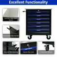 thumbnail image 3 of ARTMAN 6-Drawer Tool Storage Chest with  Lockable Wheel,6 Drawer  Tool Storage Cabinet for Garage, Warehouse , Repair Shop, 3 of 11
