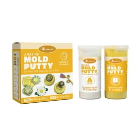 Alumilite Amazing Mold Putty; Yellow Silicone