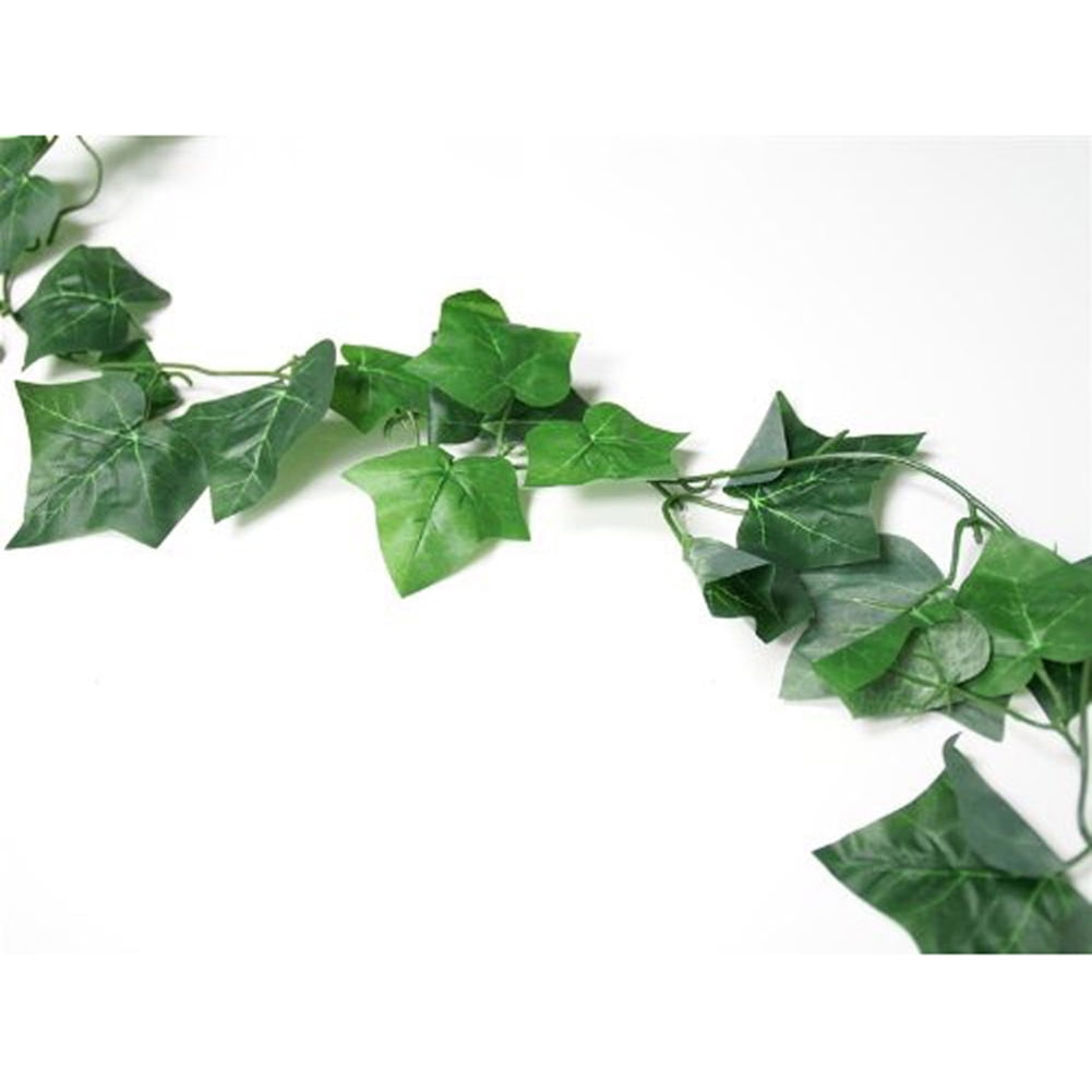 XWQ Artificial English Ivy Vine Garlands Hanging Greenery Leaves Wall