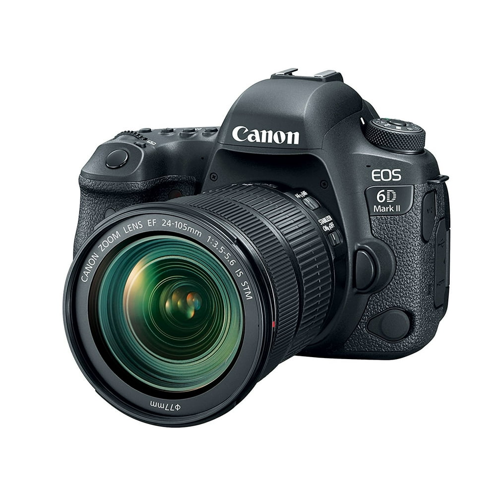 Canon EOS 6D Mark II with EF 24105mm IS STM Lens International Model
