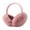 Pink, variant on Dengjunhu Winter Fleece Furry Ear Warmers Earmuffs Foldable Earmuffs for Cold Weather