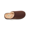 thumbnail image 5 of Dearfoams Cozy Comfort Men's Joseph Scuff Slippers, 5 of 6