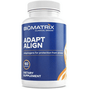 BioMatrix Adaptogen Blend for Cortisol Support, w/ Ashwagandha, L-Theanine, Bacopa (60 Capsules)