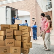 uBoxes Basic Moving Boxes Kit #1 + Supplies 18 Moving Boxes, Bubble, Tape