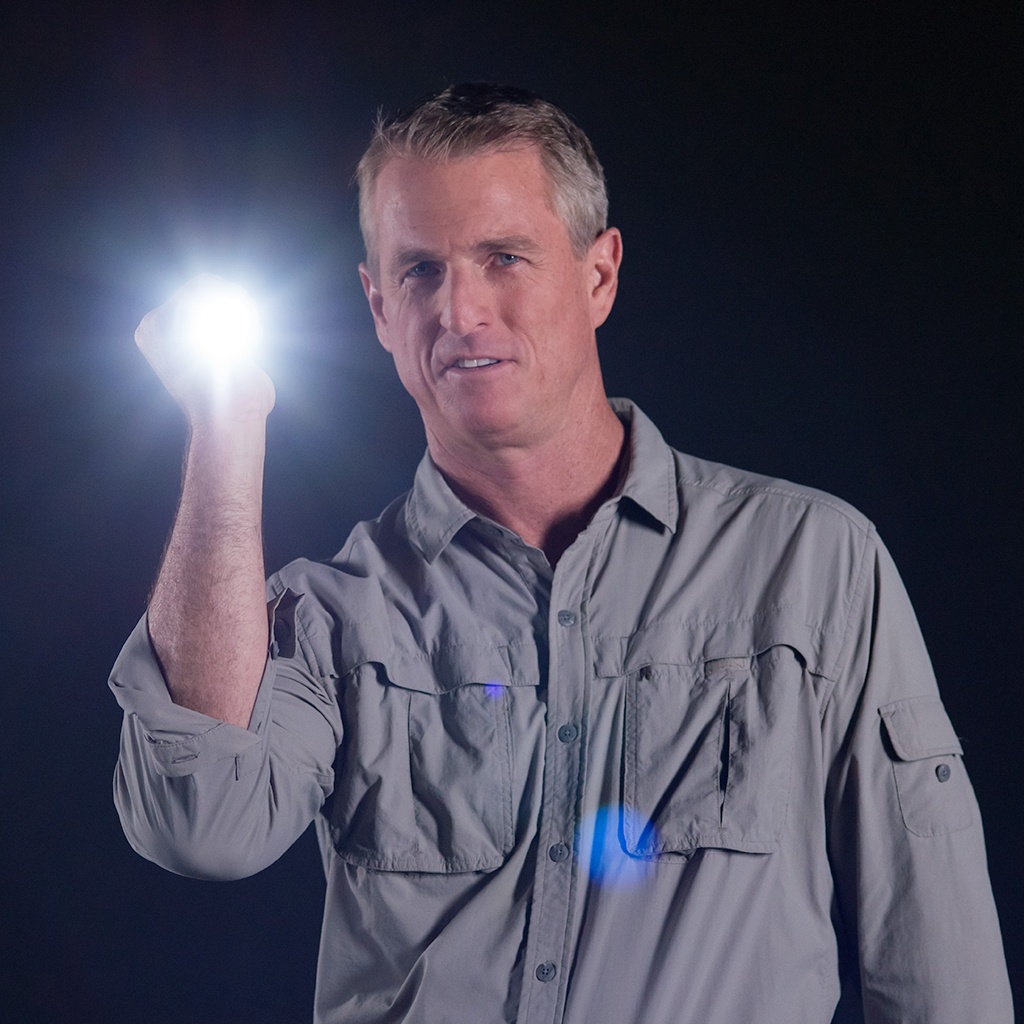 Atomic Beam LED Flashlight by BulbHead, 5 Beam Modes, Tactical Light Bright Flashlight - image 4 of 8