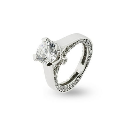 Eve s Addiction Romantic Brilliant Cut CZ Sterling 