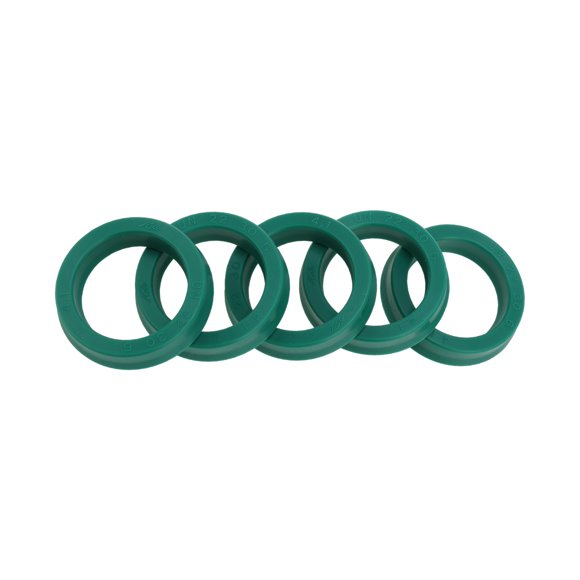 Anillo de Sello de Aceite Universal Unique Bargains Labio UN Sello de Eje Rotativo 22x30x6mm Alta Presión TPU Verde 5 Pcs