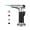 Silver, variant on Butane Torch, ibforcty Refillable Culinary Cooking Torch Kitchen Blow Torch Lighter with Safety Lock Adjustable and Lock Flame (Black)