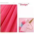 thumbnail image 4 of WIBACKER 2-7T Toddler Girls' Long Sleeve Tulle Dress Fall Winter Christmas Dresses - Unicorn, 4 of 10