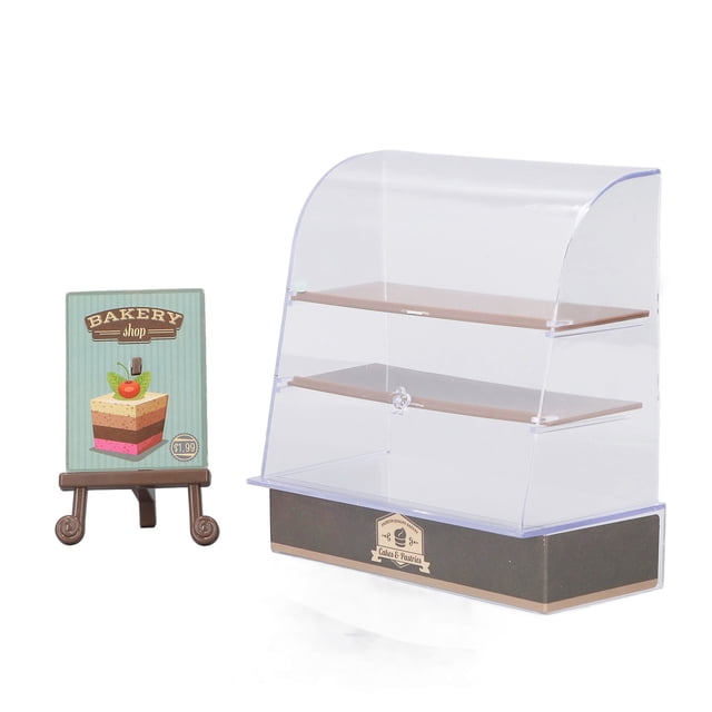 Gabinete de panadería para casa de muñecas BuyWeekMX 1:12