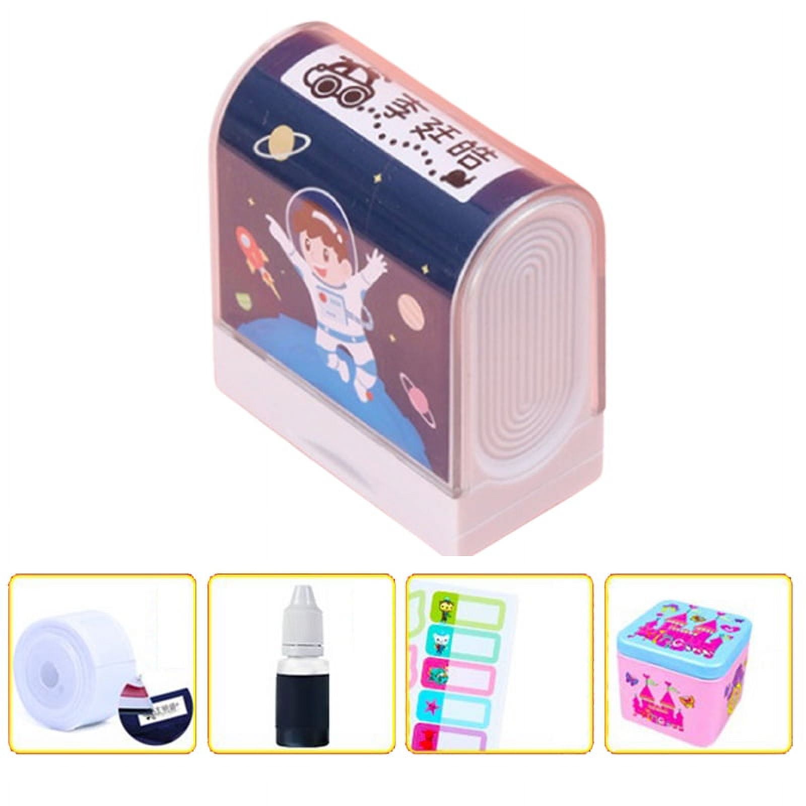  The Name Stamp for Kids Clothes, Kids Name Stamp, Waterproof  and Durable, Kids Clothing Name Stamp, 8 Desins and 36 Cartoon Patterns,  Custom Name Stamp for Clothing : Office Products