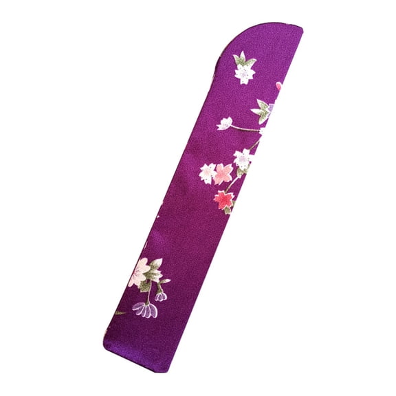 Elegant Folding Hand Fan Bag Holder Dustproof Protector Pouch for Case Cover Wedding Party Gift