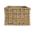 thumbnail image 5 of Household Essentials Handwoven Seagrass Rectangular Storage Basket, Natural, 5 of 6