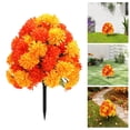thumbnail image 1 of Elegant Gradient Chrysanthemum Decorative Garden Stake Realistic Outdoor Home Display For Wedding Event Arrangements, 1 of 6