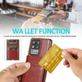thumbnail image 6 of For Samsung Galaxy S20 Ultra Wallet Case with Card Holder, Mantto PU Leather Kickstand Card Pocket Slots Shockproof high quality Phone Back Cover For Samsung Galaxy S20 Ultra 6.9 INCH - Brown, 6 of 7