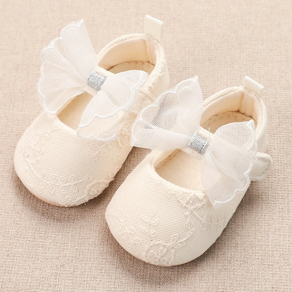 Hifoo Baby Sandals Open Toe Patchwork Girls Soft Sole First Walking Shoes With Bow Toddler Casual Everyday Wear Spring Summer Fall Cozy Kids Footwear