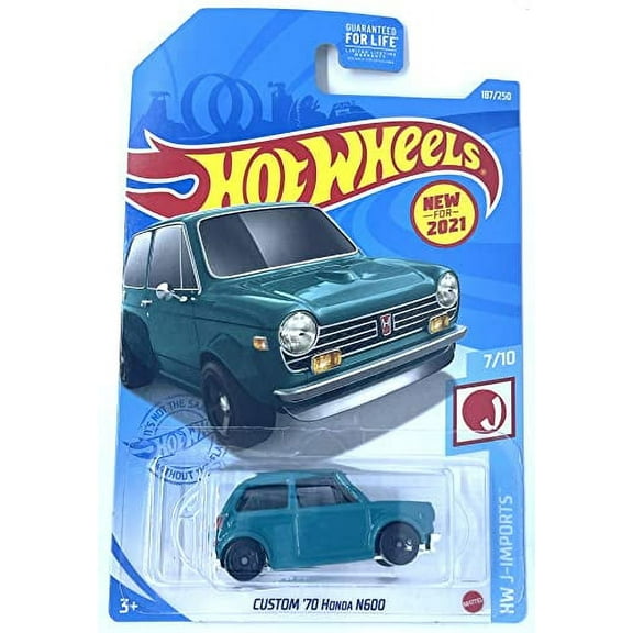 Hot Wheels Custom '70 Honda N600 (Green) 2021 HW J-Imports
