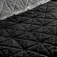 thumbnail image 2 of Cobertor Austral Vianney Velvet Negro XL, 2 of 3
